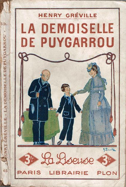 La demoiselle de Puygarrou - Henry Gréville - copertina