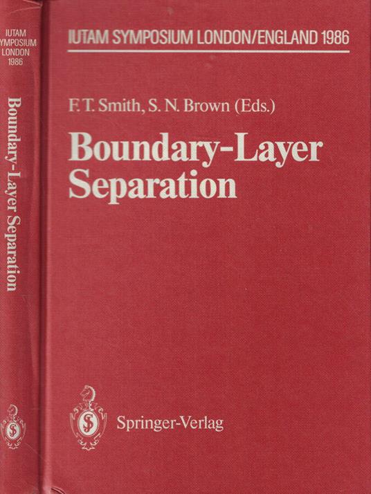 Boundary-Layer Separation - copertina