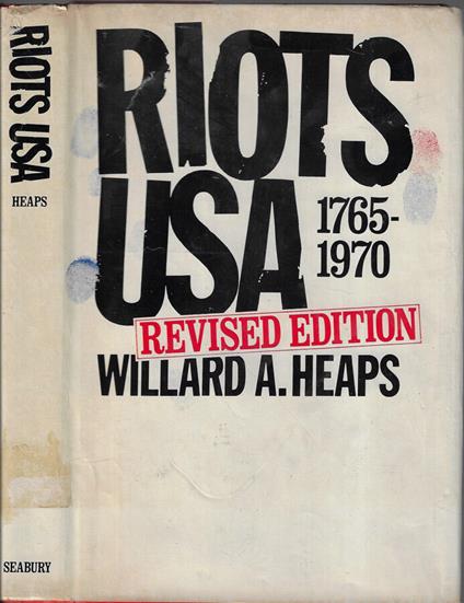 Riots, U.S.A - copertina