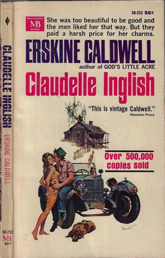 Claudelle inglish - Erskine Caldwell - copertina