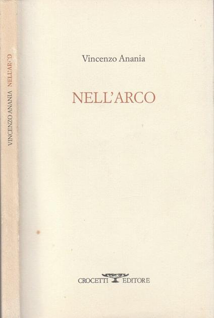 Nell'arco - Vincenzo Ananìa - copertina