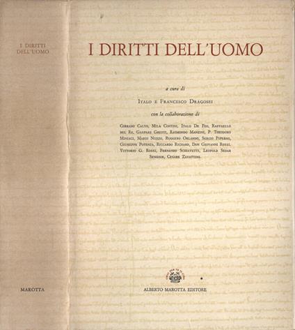 I diritti dell' uomo - copertina
