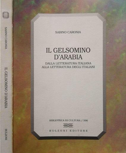 Il gelsomino d'arabia - Sabino Caronia - copertina