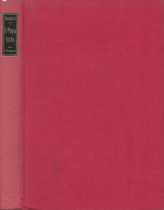Il Papa tosto - Fabrizio Sarazani - copertina