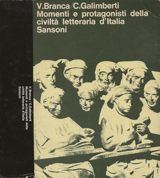 Momenti e protagonisti della civiltà letteraria italiana - copertina