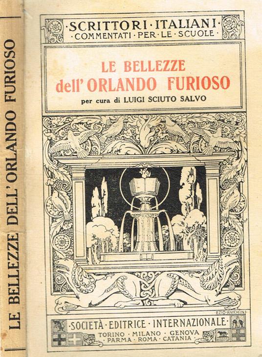 Le bellezze dell'Orlando Furioso - Ludovico Ariosto - copertina