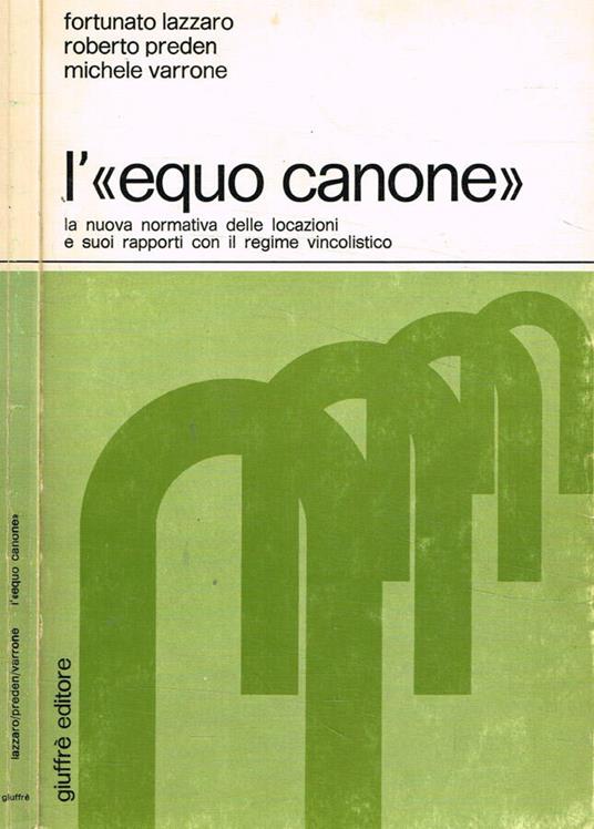 L' equo canone - copertina