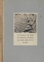 Il fregio e la Stele di Francesco Barbieri nella Salone della B.C.I. in Bari