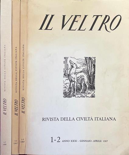 Il Veltro - copertina