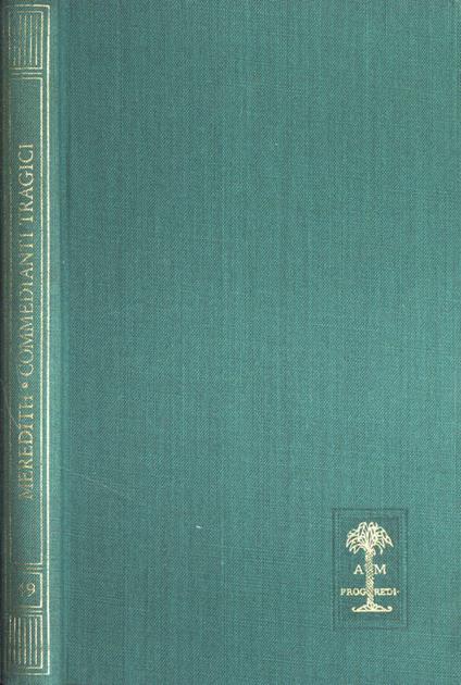 Commedianti tragici - Giorgio Meredith - copertina