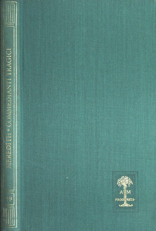Commedianti tragici - Giorgio Meredith - copertina