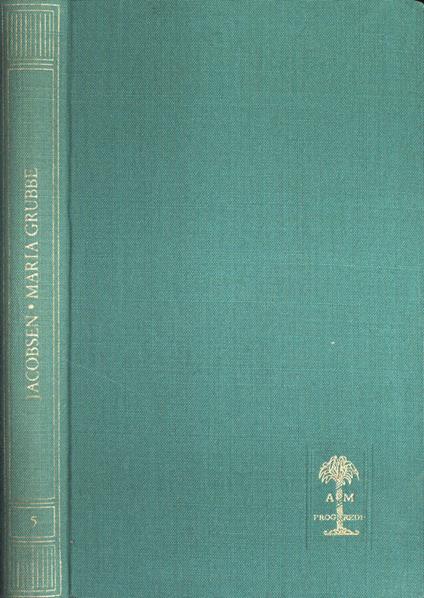 Maria Grubbe - Jens Peter Jacobsen - copertina