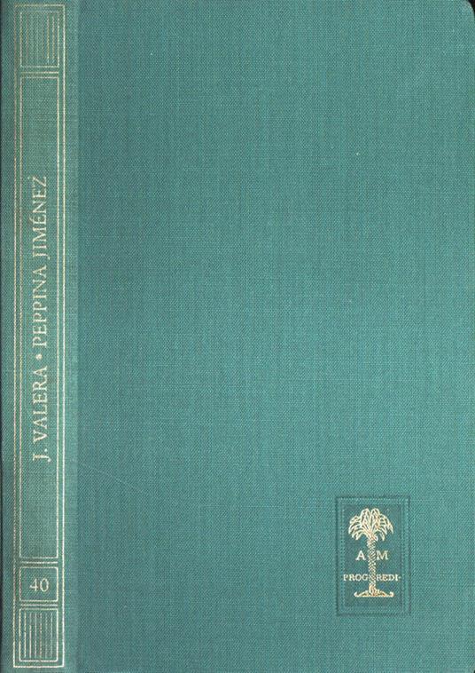 Peppina Jiménez - Juan Valera - copertina