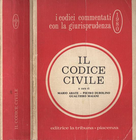 Il codice civile - copertina