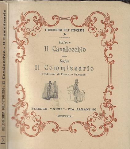 Il Cavalocchio- Il Commissario - copertina