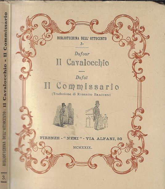 Il Cavalocchio- Il Commissario - copertina
