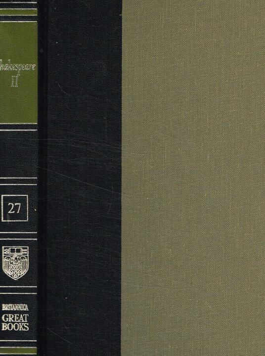 The plays and sonnets of William Shakespeare volume two - William Shakespeare - copertina