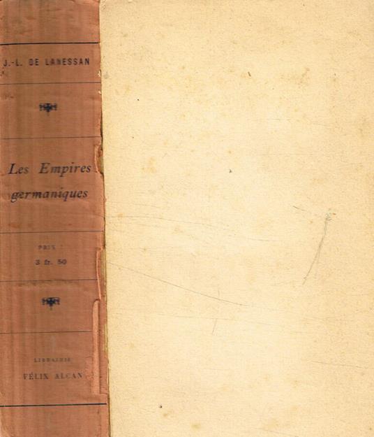 Les empires germaniques et la politique de la force - copertina