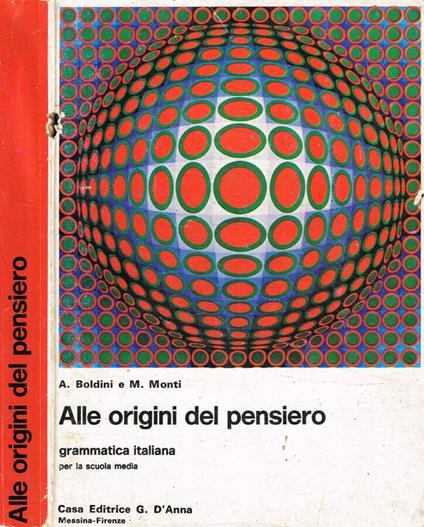 Alle origini del pensiero - copertina