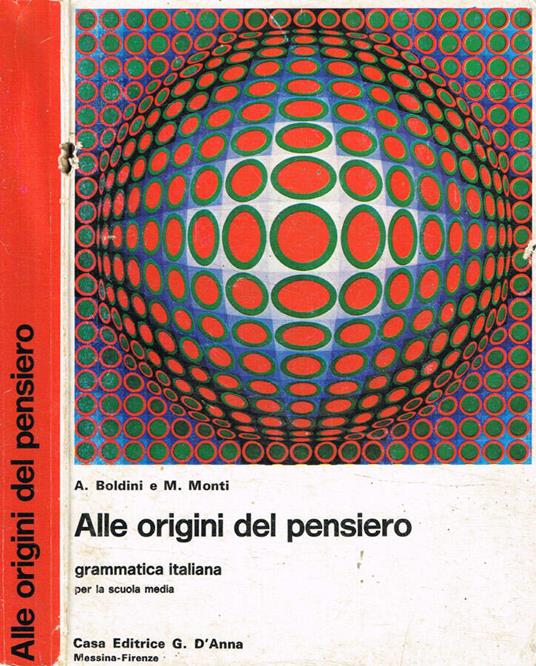 Alle origini del pensiero - copertina