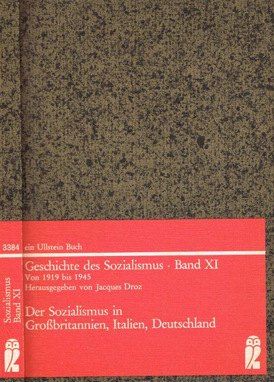Der sozialismus in groBbritannien, italien, deutschland - copertina