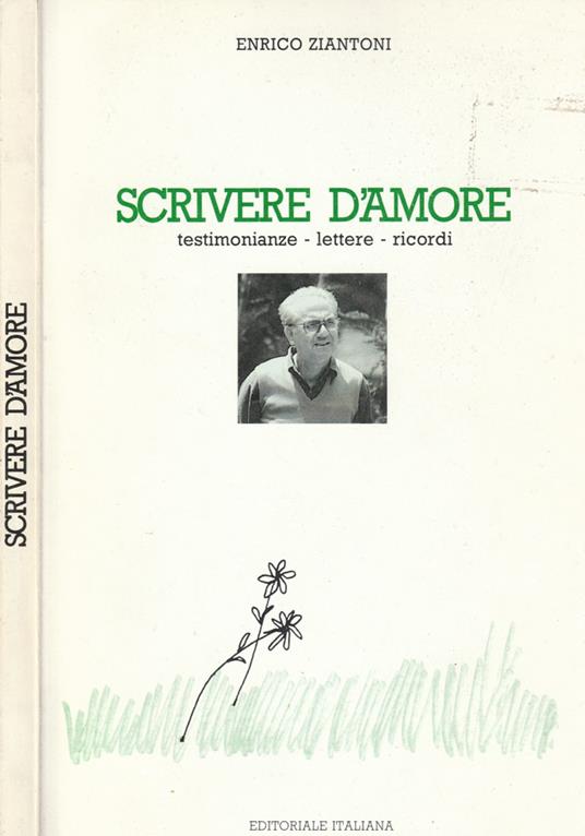 Scrivere d'amore - Enrico Fantoni - copertina
