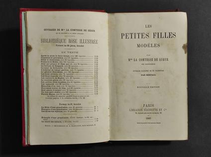 Les Petites Filles Modeles - Ed. Hachette - copertina