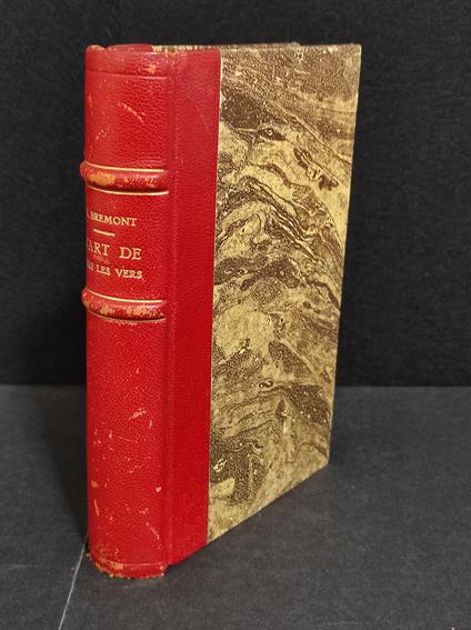 L' Art de Dire Les Vers - L. Bremont - Ed. Charpentier et Fasquelle - copertina