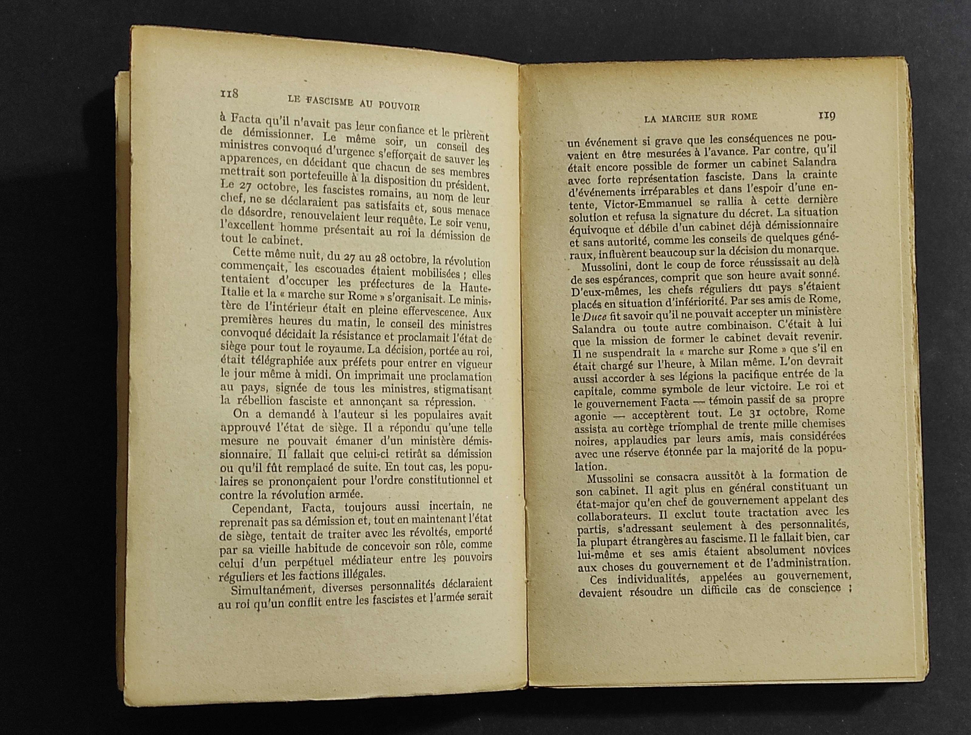 L' Italie et le Fascisme - L. Sturzo - Ed. Felix Alcan