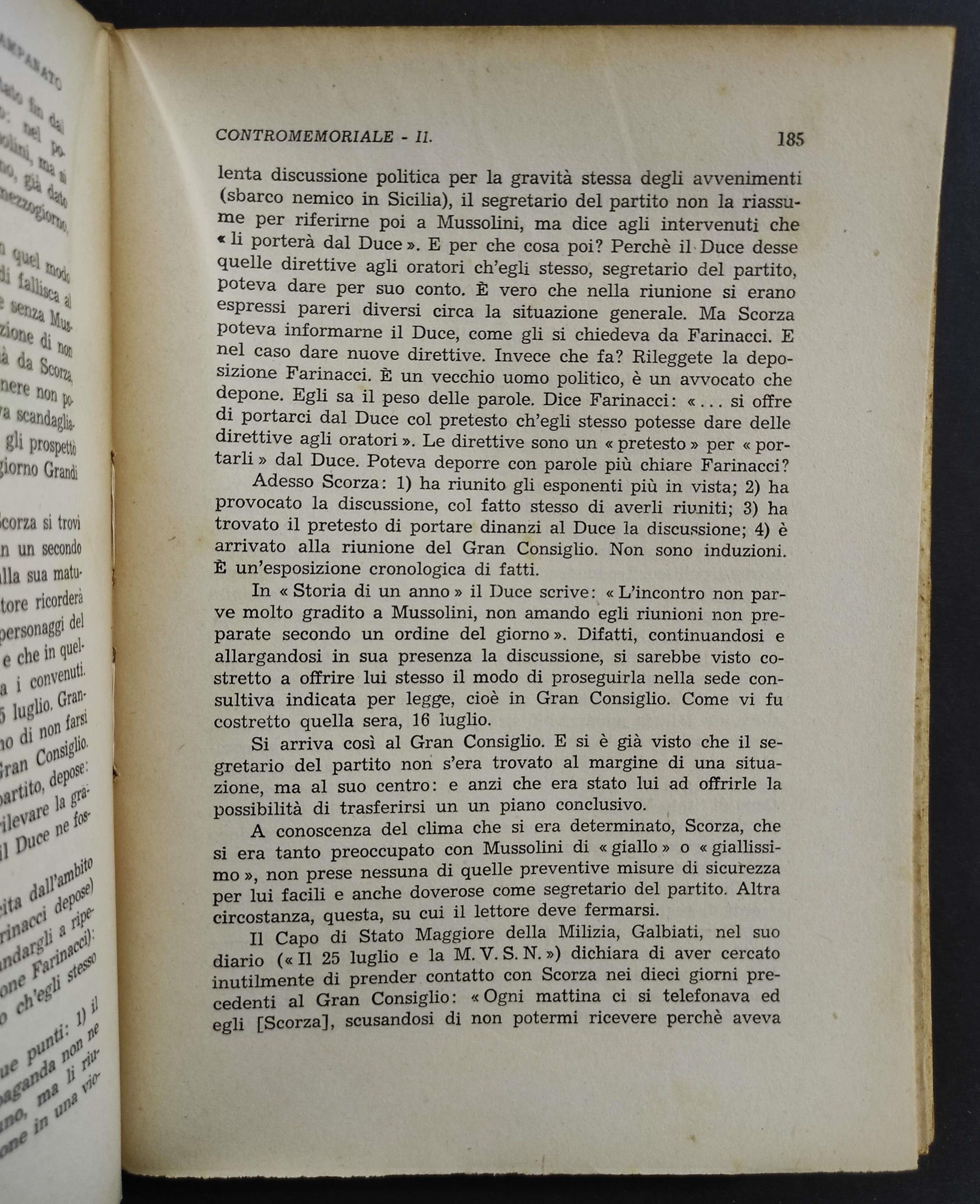 Contro Memoriale 3 Vol. + Italia Liberata - B. Spampanato