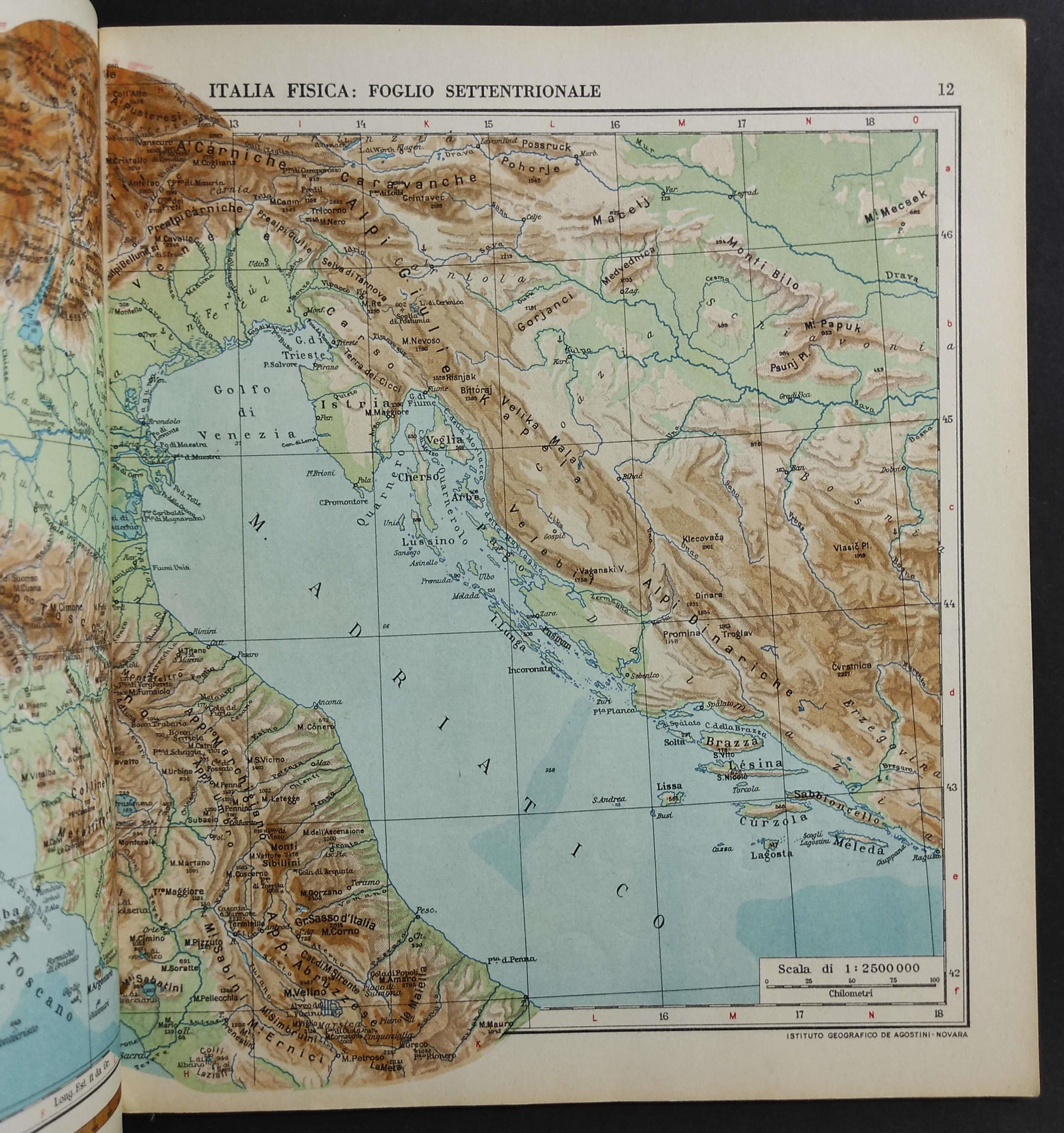 Piccolo Atlante Geografico Moderno - L. Visintin - Ed. De Agostini