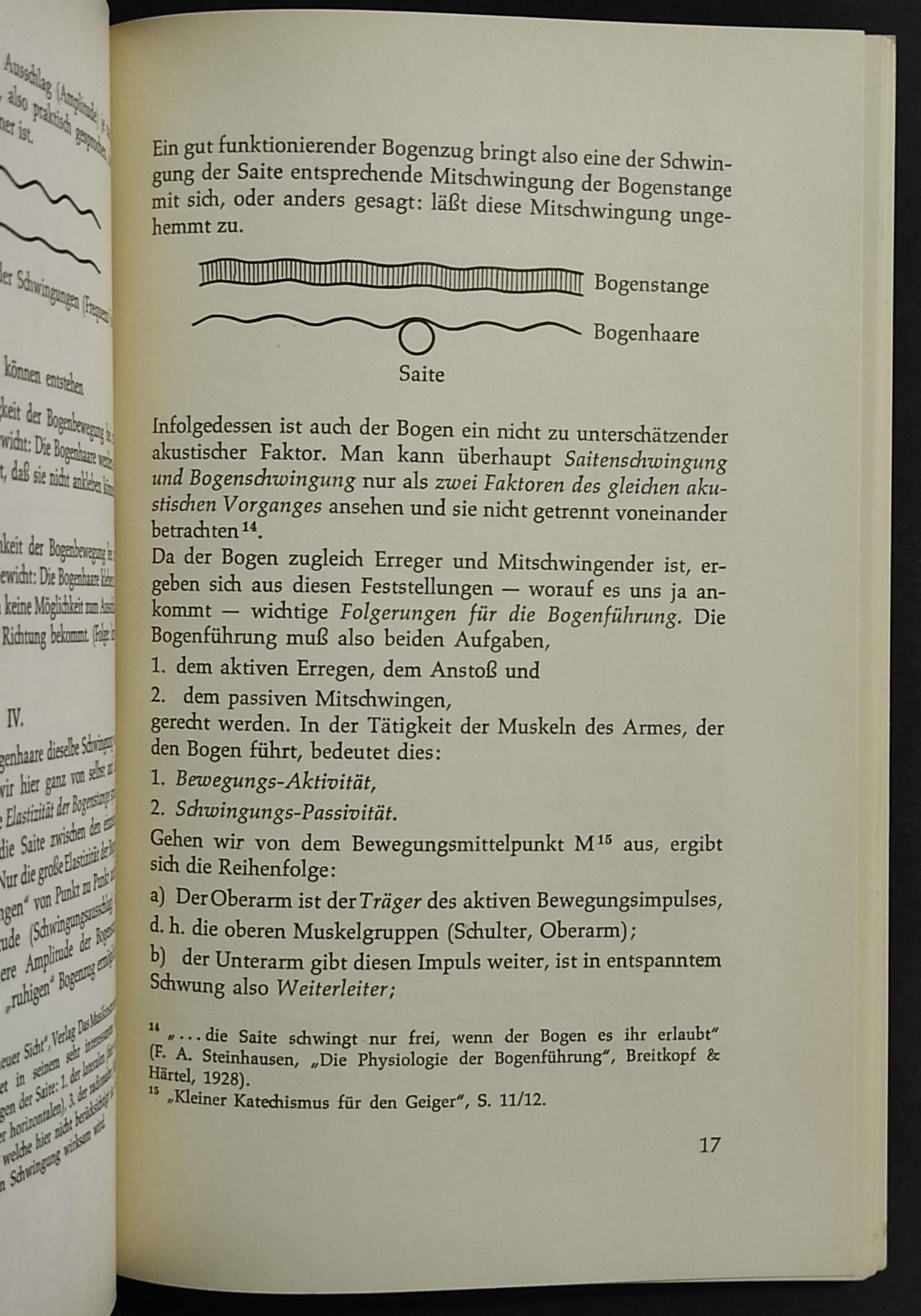 Die Physikalische Einheit des Violinspiels - W. Hauck - Ed. Bererenreiter