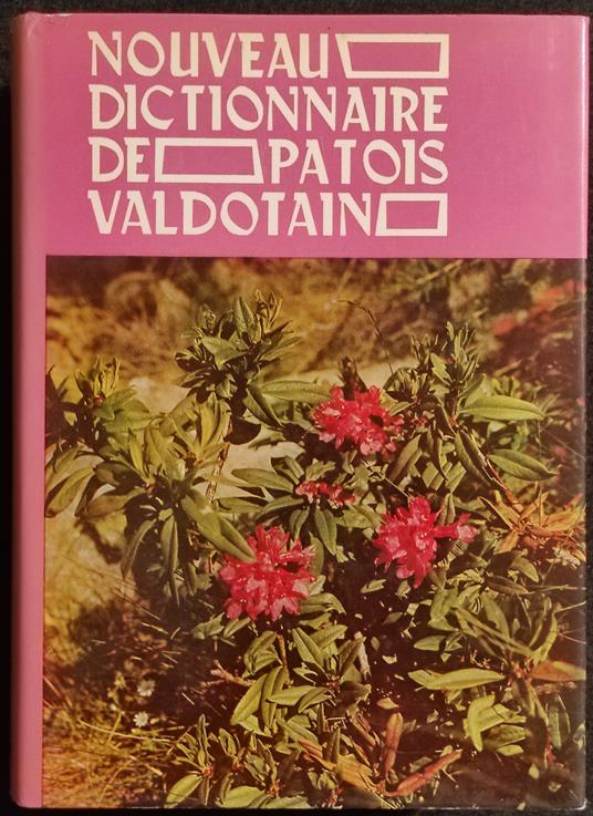 Nouveau Dictionnaire de Patois Valdotain - Pr-Re - Ed. Musumeci - copertina