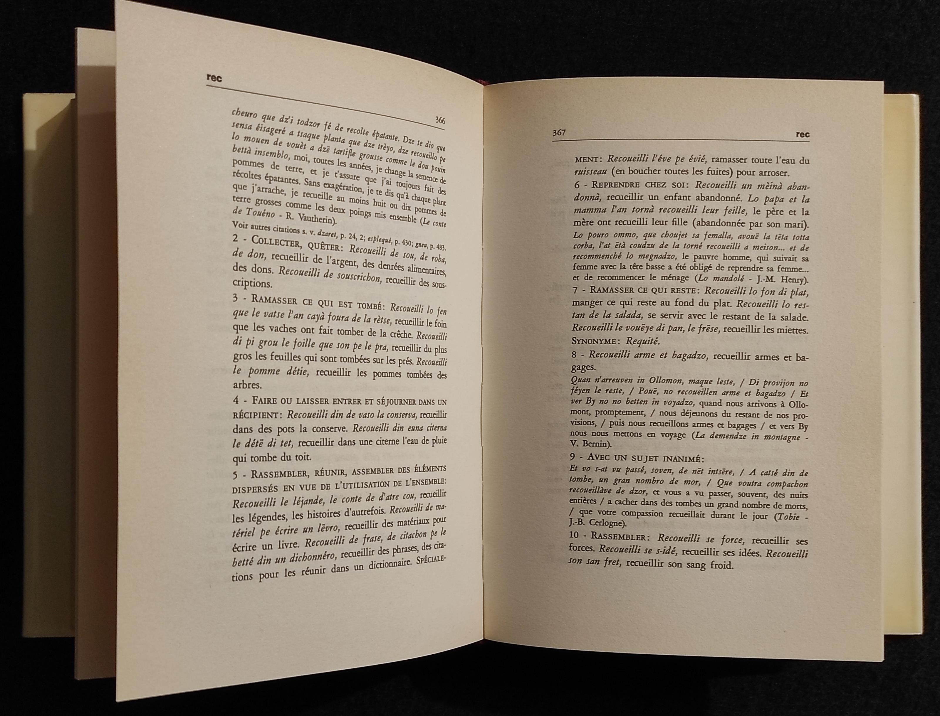 Nouveau Dictionnaire de Patois Valdotain - Pr-Re - Ed. Musumeci