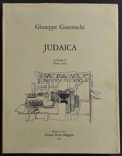 Judaica - 20 Disegni - G. Guerreschi - Ed. Gianna Rossi Maggini - copertina