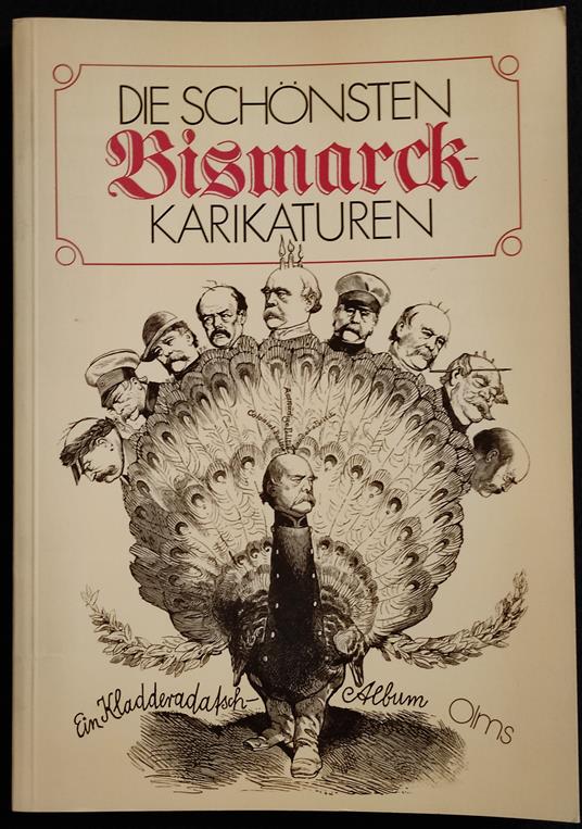 Die schönsten Bismarck - Karikaturen - Olms - copertina