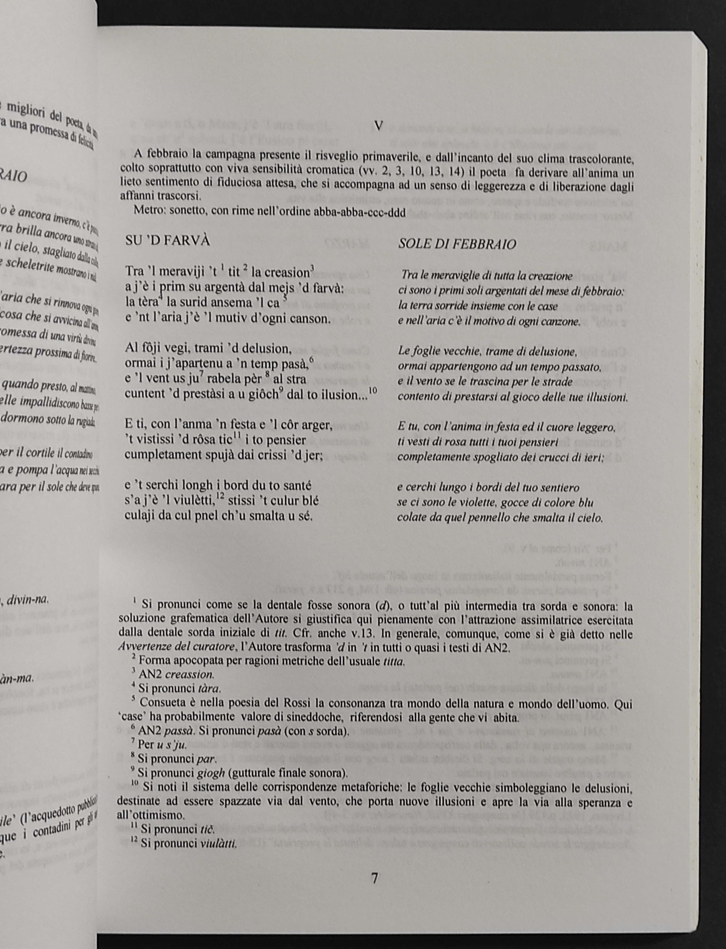 Aria Nostra - Rime in Dialetto Fubinese - E. Rossi - Ed. dell'Orso