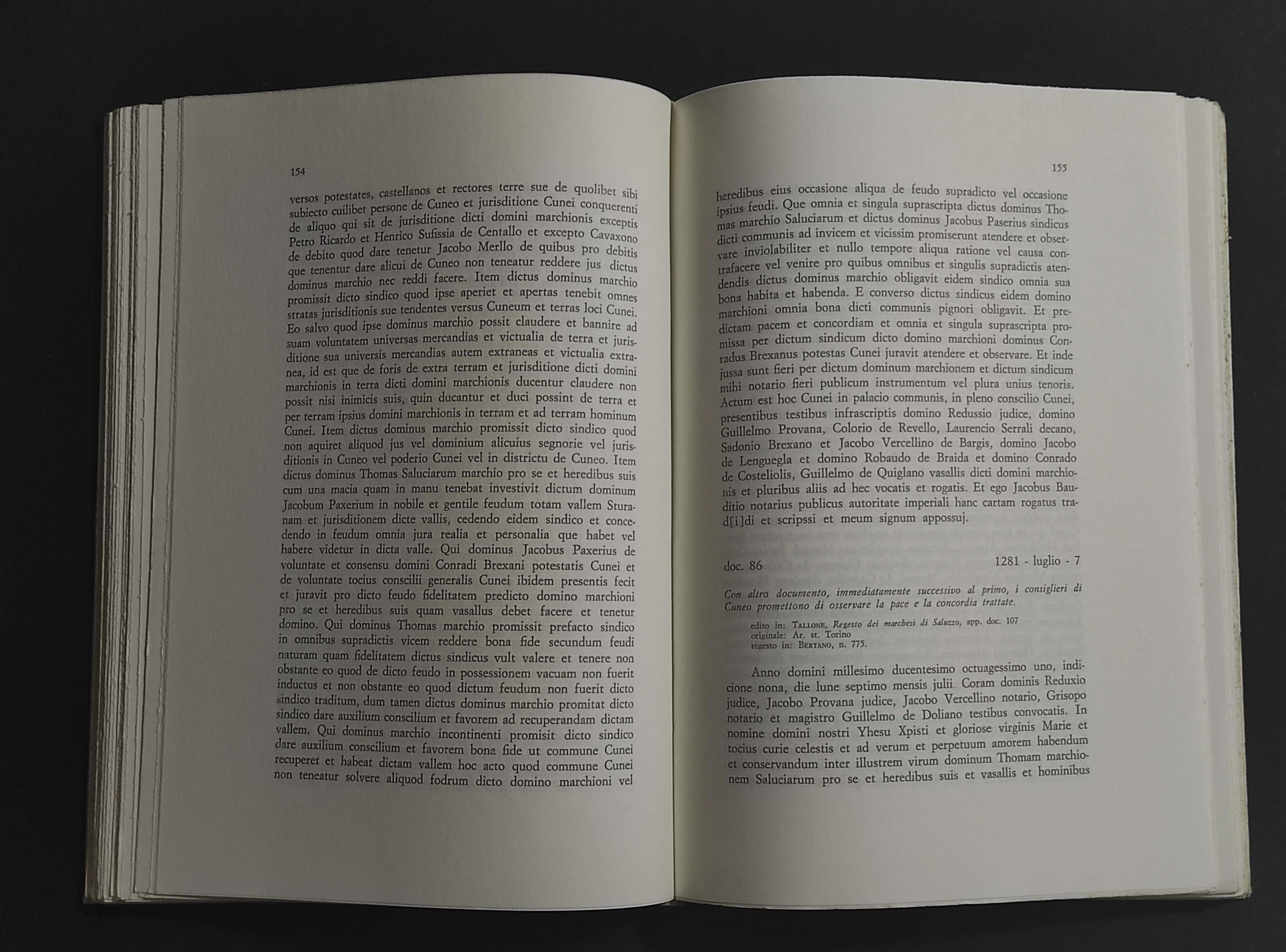 Cuneo 1198-1382 - Documenti - P. Camilla