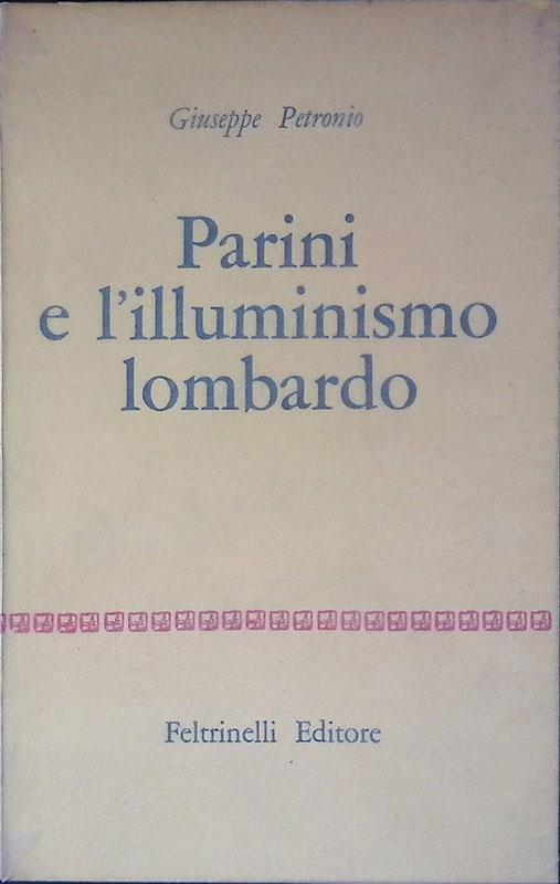 Parini e l'illuminismo lombardo