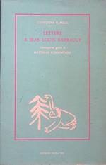 Lettere a Jean-Louis Barrault