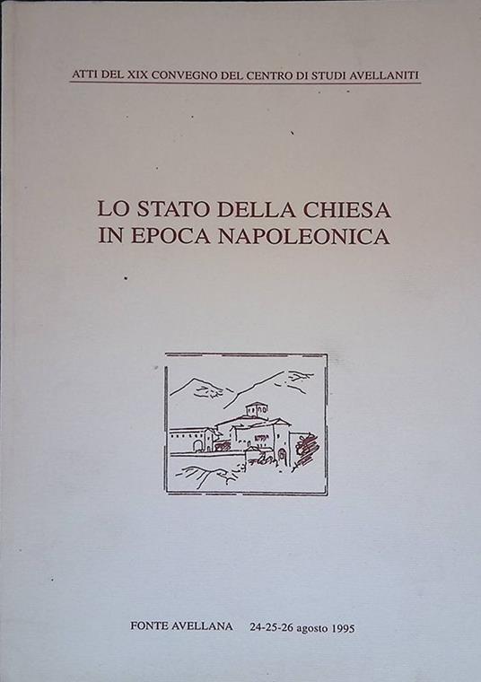 Lo Stato della Chiesa in Epoca Napoleonica - copertina