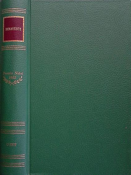 Le opere - Jacinto Benavente - copertina