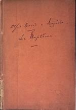 La Bapteme. Piece en trois actes