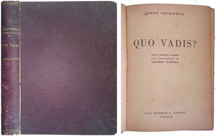Quo Vadis? - copertina