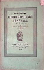 Sainte-Beuve. Correspondace Generale Tome Second 1836-1838