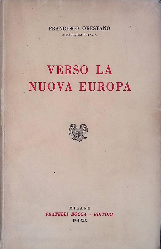 Verso la nuova Europa