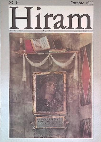 Hiram. N.10 ottobre 1988 - copertina
