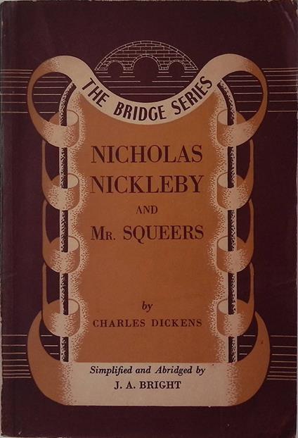 Nicholas Nickleby and Mr. Squeers - Charles Dickens - copertina