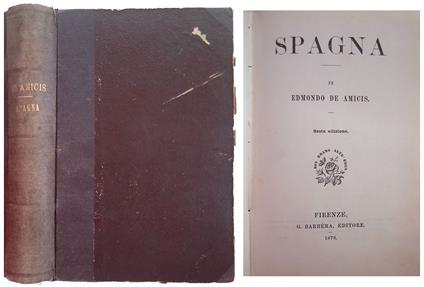 Spagna - Edmondo De Amicis - copertina