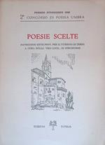 Secondo concorso di poesia umbra. Poesie scelte. Premio Stroncone 1962